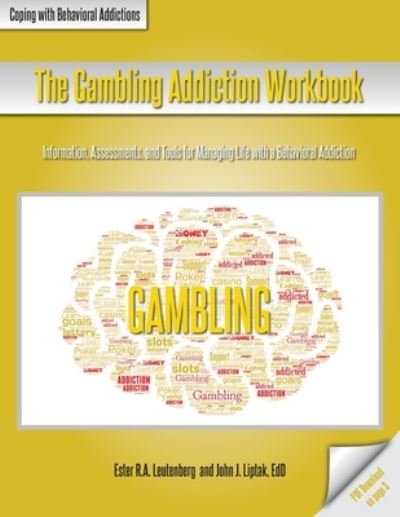 Cover for Ester R A Leutenberg · The Gambling Addiction Workbook (Paperback Book) (2021)