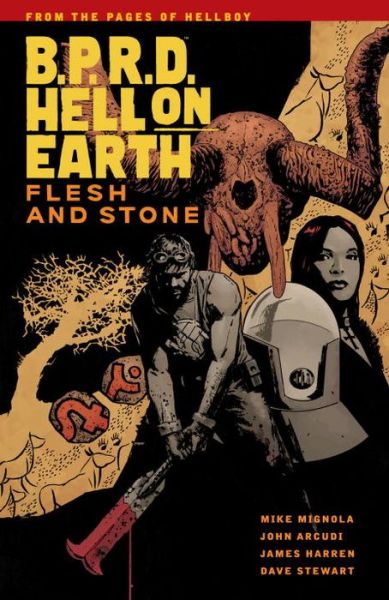 Cover for Mike Mignola · B.P.R.D Hell On Earth Vol. 11: Flesh And Stone (Paperback Book) (2015)