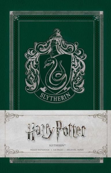 Cover for Insight Editions · Harry Potter: Slytherin Ruled Notebook (Skrivemateriell) (2017)