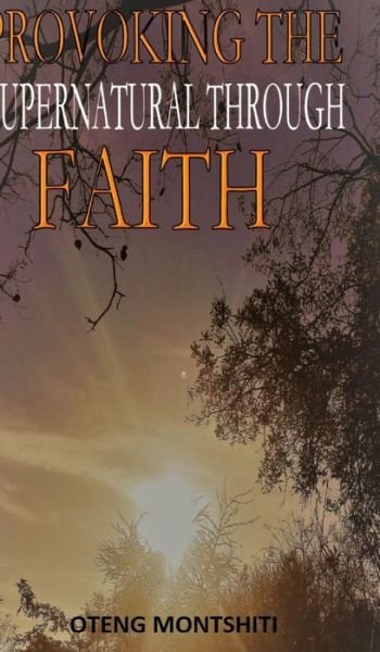 Cover for Oteng Montshiti · Provoking the supernatural through faith (Hardcover Book) (2020)