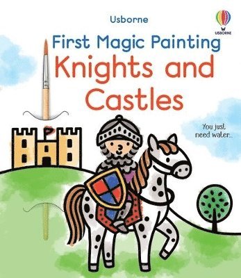 Cover for Abigail Wheatley · First Magic Painting Knights and Castles - First Magic Painting (Paperback Book) (2025)