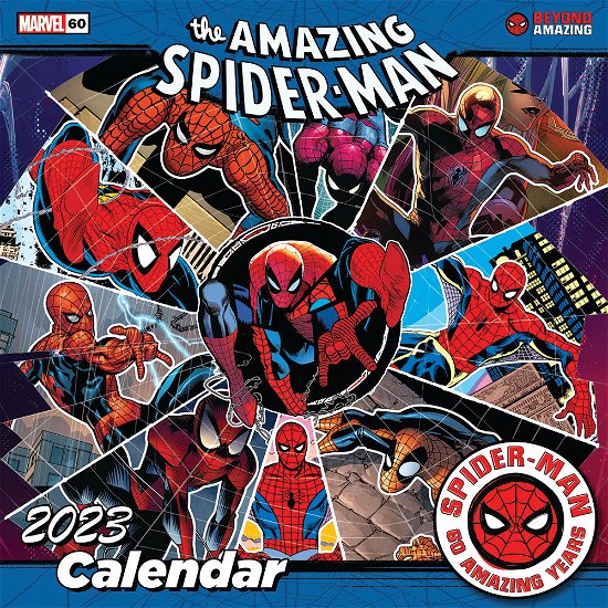 Spider-Man 2023 Official Calendar - Marvel - Produtos - PYRAMID - 9781847579621 - 27 de junho de 2022