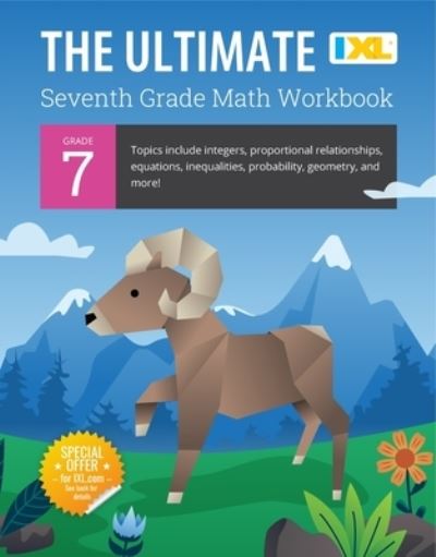 Cover for I. X. L. Learning · IXL Ultimate Grade 7 Math Workbook (Book) (2023)