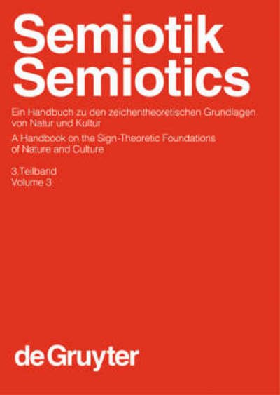 Cover for Klaus Robering · Semiotik  Semiotics: German (Handba1/4cher Zur Sprach- Und Kommunikationswissenschaft / H) (German Edition) (Innbunden bok) [German edition] (2003)