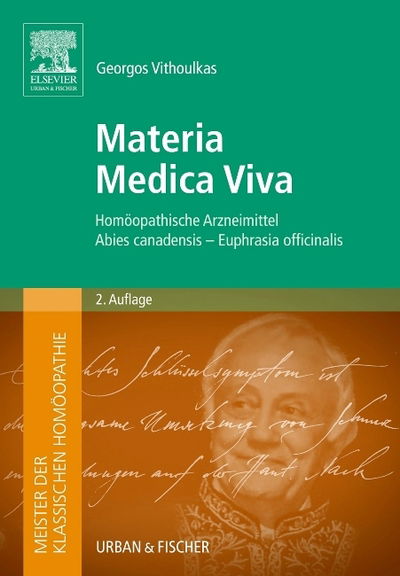 Cover for Georgos Vithoulkas · Meister der klassischen Homöopathie. Materia Medica Viva (Hardcover Book) (2015)