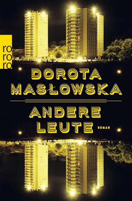 Cover for Maslowska · Andere Leute (Book)