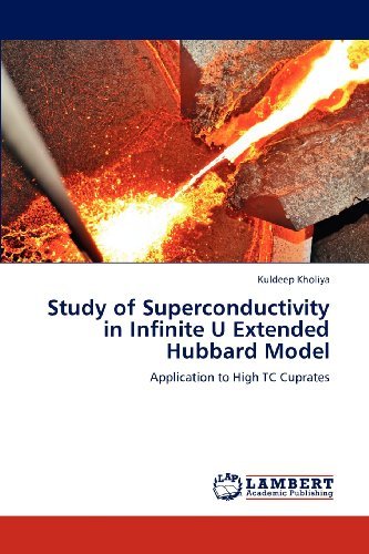 Cover for Kuldeep Kholiya · Study of Superconductivity in Infinite U Extended Hubbard Model: Application to High Tc Cuprates (Paperback Book) (2012)