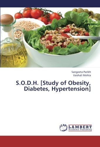Cover for Vaishali Mehta · S.o.d.h. [study of Obesity, Diabetes, Hypertension] (Paperback Book) (2013)