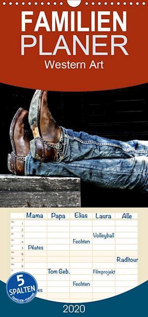 Western Art - Familienplaner hoch - Kaina - Books -  - 9783671116621 - 