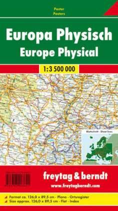 Cover for Europe Map Flat in a Tube 1:3 500 000 (Landkarten) (2014)