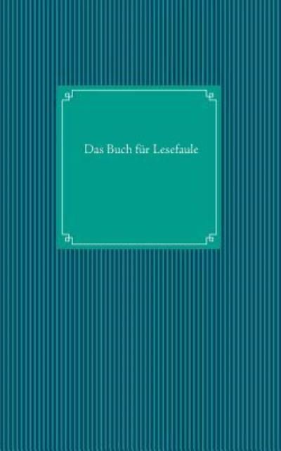 Cover for Mäusespeck · Das Buch für Lesefaule (Buch) (2016)