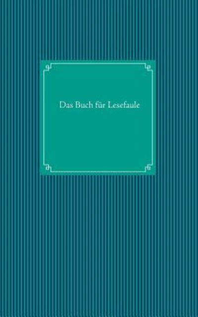 Cover for Mäusespeck · Das Buch für Lesefaule (Buch) (2016)