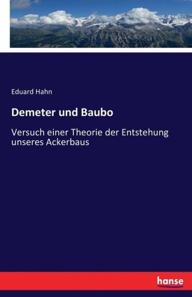 Cover for Hahn · Demeter und Baubo (Buch) (2016)
