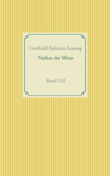 Cover for Lessing · Nathan der Weise (Book) (2020)
