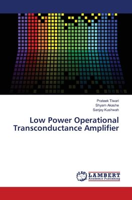 Cover for Tiwari · Low Power Operational Transcondu (Book) (2018)