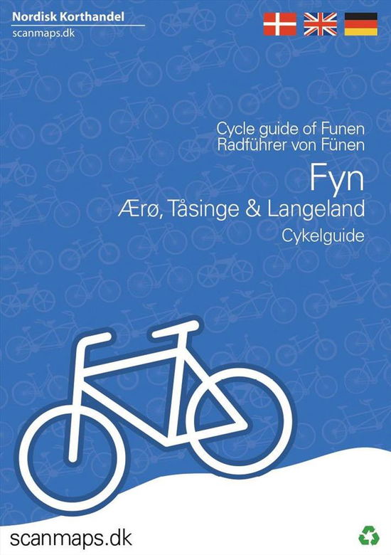 Cover for Jens Erik Larsen · Fyn - Ærø, Tåsinge &amp; Langeland (Sewn Spine Book) [1.º edición] (2018)