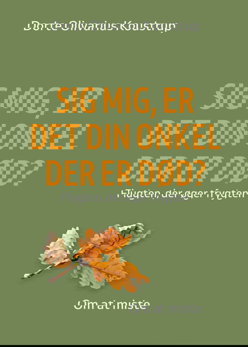 Sig mig, er det din onkel der er død. - Dorte Koustrup - Books - Skriveforlaget - 9788794294621 - August 12, 2022