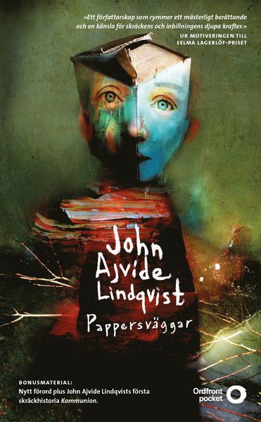 Cover for John Ajvide Lindqvist · Pappersväggar (Paperback Book) (2015)