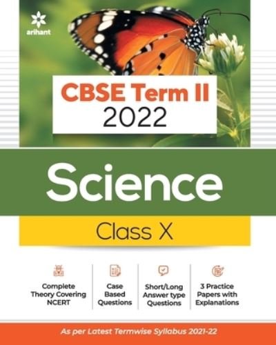 Cover for Naman Jain · Arihant Cbse Science Term 2 Class 10 for 2022 Exam (Cover Theory and MCQS) (Pocketbok) (2021)
