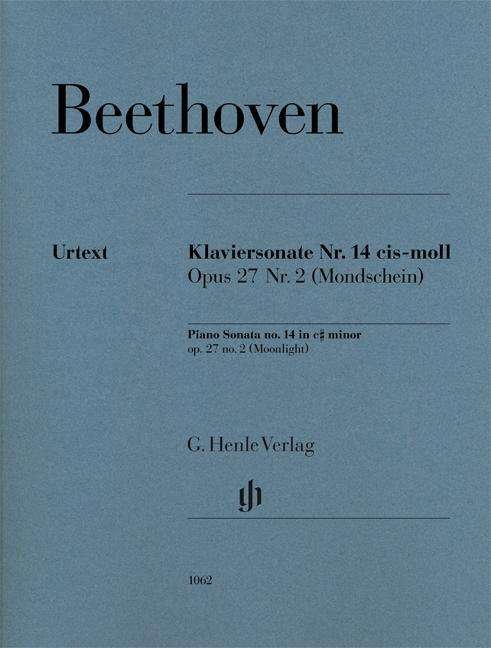 Piano Sonata No 14 - Beethoven - Bøker - SCHOTT & CO - 9790201810621 - 6. april 2018