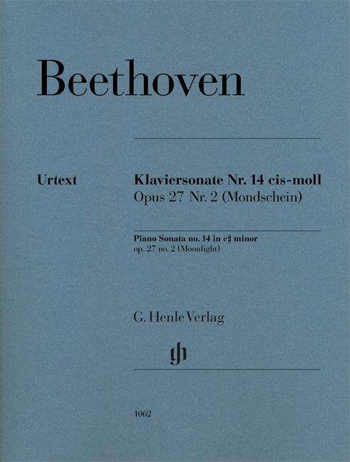 Piano Sonata No 14 - Beethoven - Livros - SCHOTT & CO - 9790201810621 - 6 de abril de 2018