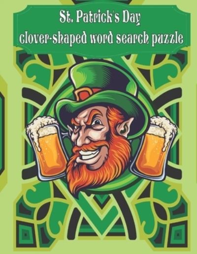 Cover for Dadi Djaps · St. Patrick's Day clover-shaped word search puzzle (Paperback Book) (2021)