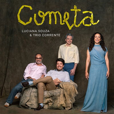 Cover for Souza, Luciana / Trio Corrente · Cometa (CD) (2023)
