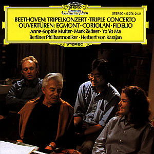 Triple Concerto Op.56 - Ludwig Van Beethoven - Muziek - DEUTSCHE GRAMMOPHON - 0028941527622 - 17 juni 1985