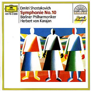 Cover for Karajan Herbert Von / Berlin P · Shostakovich: Symp. N. 10 (CD) (2001)
