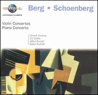 Cover for Berg · Violin &amp; Piano Concertos (CD) (2004)