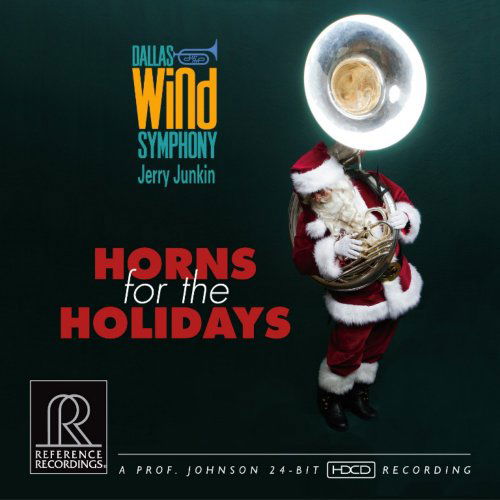 Cover for Dallas Wind Symphony &amp; Jerry Junkin · Horns For The Holidays (CD) (2012)