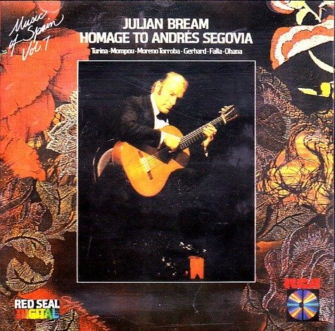 Cover for Julian Bream  · Homage To Andres Segovia (CD)