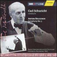 Cover for Bruckner / Schuricht / Rso Stuttgart · Schurich Conduct Symphony 5 (CD) (2004)