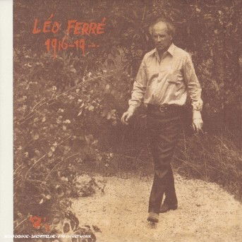 Cover for Leo Ferre · 1916-19 (Vol6) (CD) (2005)