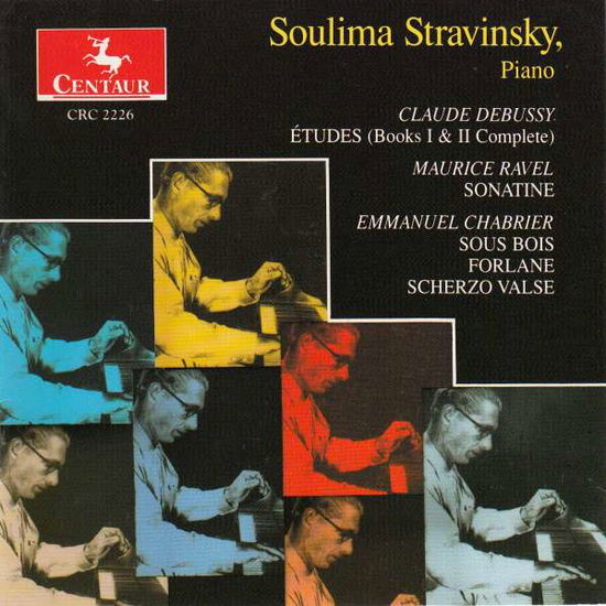 Etudes Books 1 & 2 / Sonatine - Debussy / Ravel / Stravinsky - Musiikki - CTR - 0044747222622 - tiistai 1. lokakuuta 1996