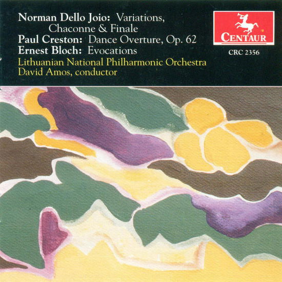 Variations / Chaconne & Finale / Dance Overture - Dello Joio / Creston / Bloch / Amos - Muzyka - Centaur - 0044747235622 - 12 sierpnia 2000