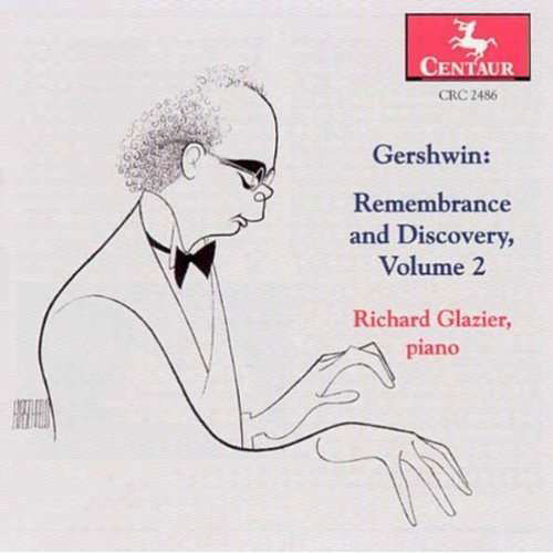 Cover for Gershwin / Glazier · Remembrance &amp; Discovery 2 (CD) (2000)