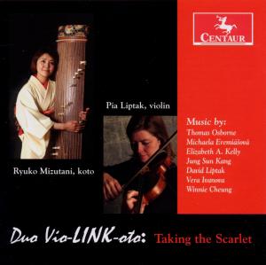 Taking the Scarlet - Liptak / Mizutani - Muziek - CENTAUR - 0044747305622 - 21 maart 2012