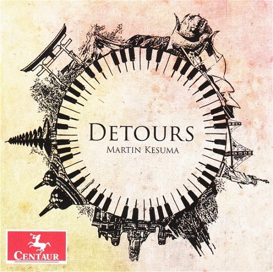Cover for Martin Kesuma · Detours (CD) (2022)