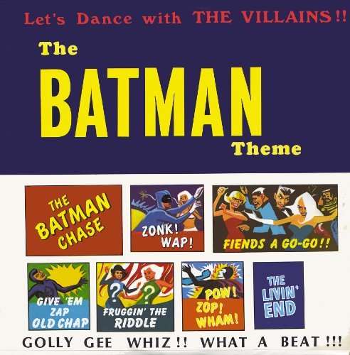 Cover for Villains · The Batman Theme: Let's Dance With The Villains (CD) (1990)