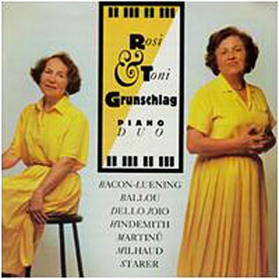 Cover for Paul Hindemith  · Sonata Per 2 Piano (1942) (CD)