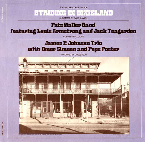 Cover for Striding in Dixieland / Var (CD) (2012)