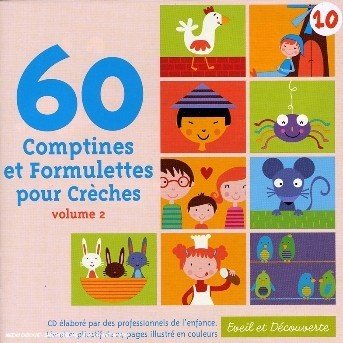 Cover for 60 Comptines et Formulettes · Pour creches vol.2 (CD) (2009)