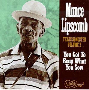 Cover for Mance Lipscomb · Texas Songster (CD) (2019)