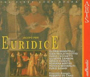 Cover for Ensemble Arpeggio / Caro · Peri / Euridice (CD) (1996)