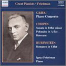 Cover for Ignaz Friedman · Great Pianists: Ignaz Friedman (CD) (2003)