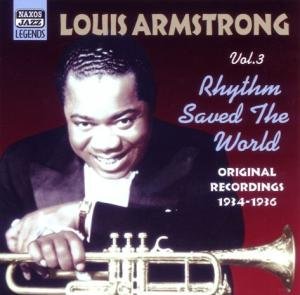 Cover for Louis Armstrong · Rhythm Saved the World (CD) (2003)