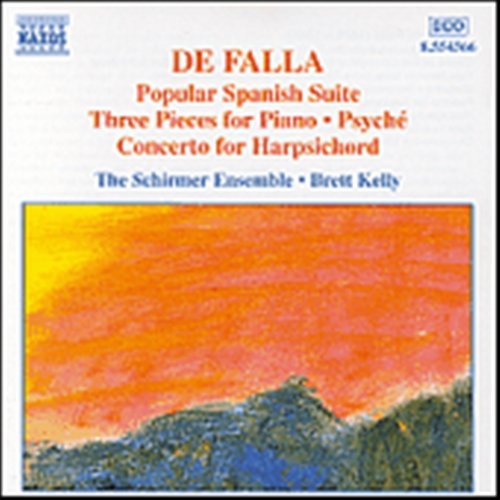 De Fallapopular Spanish Suite - Schirmer Ensemblekelly - Muziek - NAXOS - 0636943436622 - 29 juni 1998