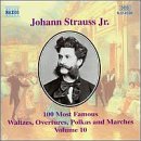 100 Most Famous Waltzes / Ovt/po - J.jr. Strauss - Musikk - NAXOS - 0636943452622 - 1. juni 1999