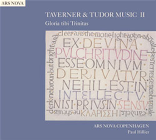 Cover for Taverner / Ars Nova Copenhagen / Hillier · Taverner &amp; Tudor Music 2 (CD) (2008)